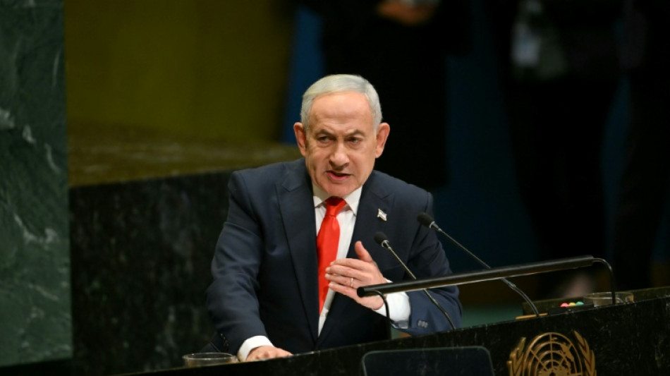  A l'ONU, un Netanyahu combatif pourfend ses d&eacute;tracteurs 