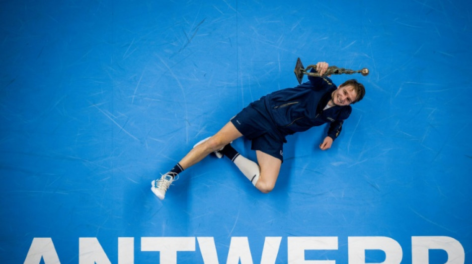 Bublik wins third ATP title in Antwerp