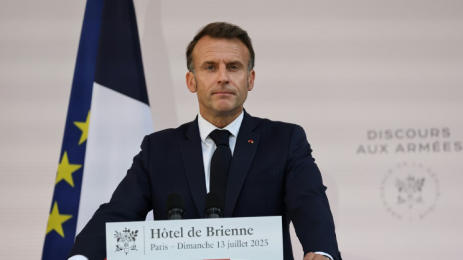Macron: Die Freiheit war seit 1945 nicht so bedroht wie heute