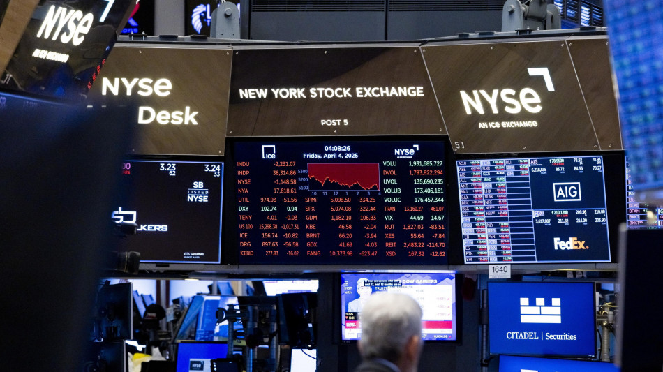 Wall Street apre negativa, Dj -0,76%, Nasdaq -0,57%