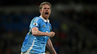 De Bruyne's penalty double fires Belgium to vital win over Wales