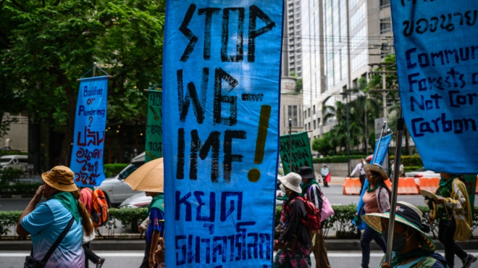  Thai farmers, fishermen challenge IMF, World Bank at Bangkok rally 