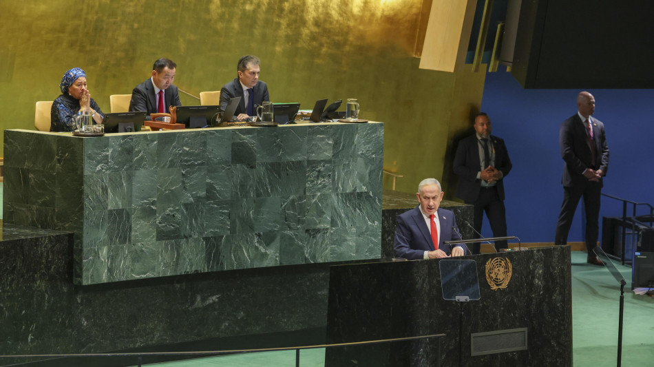  Netanyahu all'Onu, 'i coloni violenti sono giovani teppisti' 