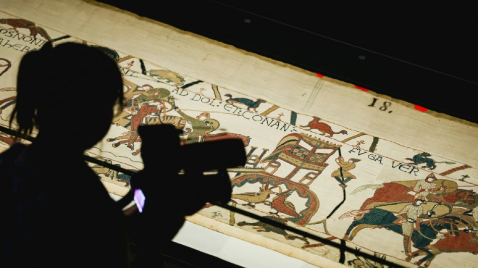  London's Bayeux Tapestry show to offer audio tour for blind people 