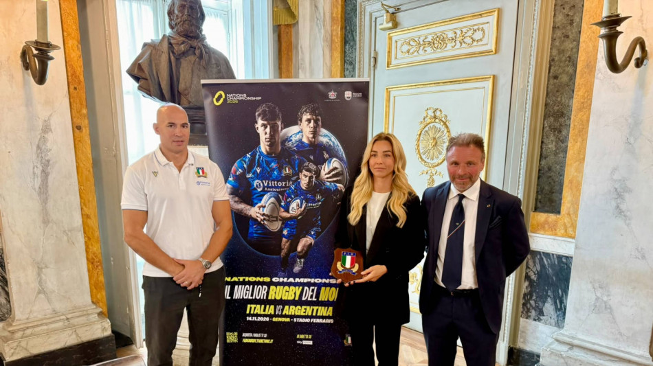  Rugby: l'Italia affronter&agrave; l'Argentina a Genova il 14 novembre 