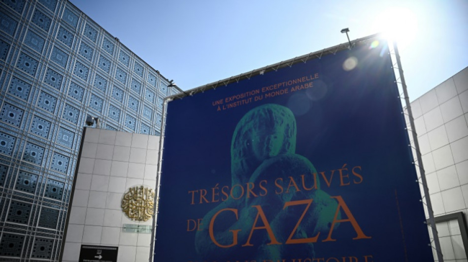 A Paris, des vestiges de l'histoire plurimill&eacute;naire de Gaza, menac&eacute;e par la guerre