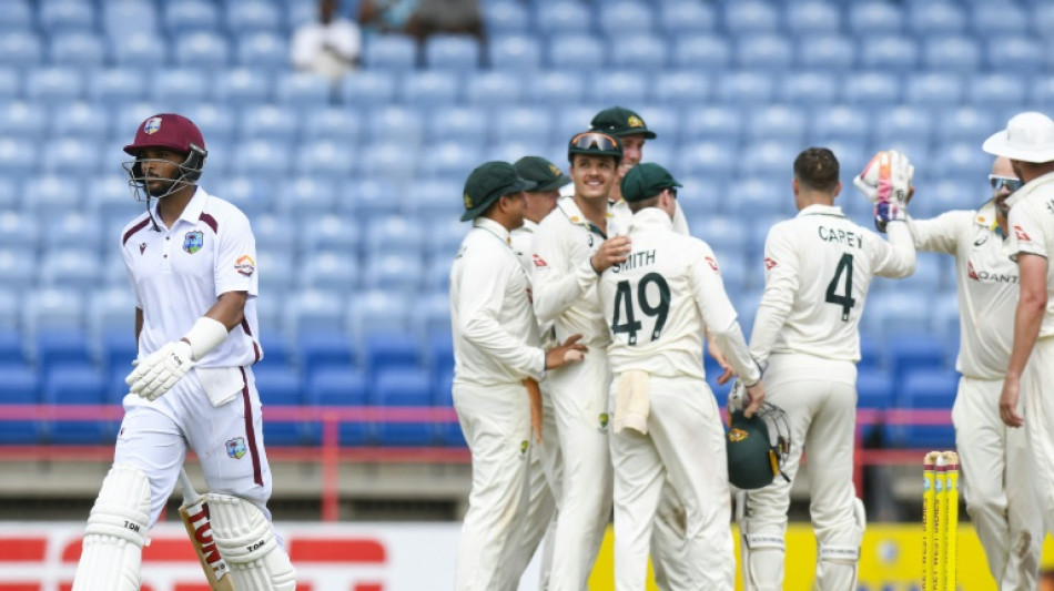 West Indies and Australia 2nd Test finely poised