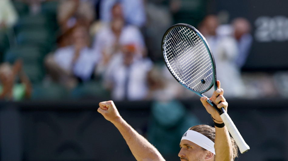  Wimbledon: Zverev batte Lehecka, per la prima volta nei quarti 