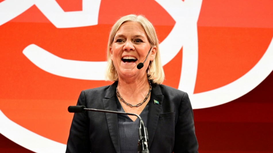  Andersson promet de faire "avancer la Su&egrave;de" apr&egrave;s sa victoire aux l&eacute;gislatives 