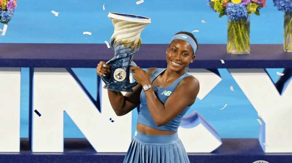  Tennis: Coco Gauff s'offre le WTA 1000 de Cincinnati pour la deuxi&egrave;me fois 