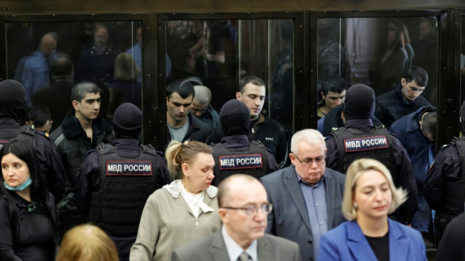 Russia jails 15 for life over IS-claimed 2024 concert hall attack