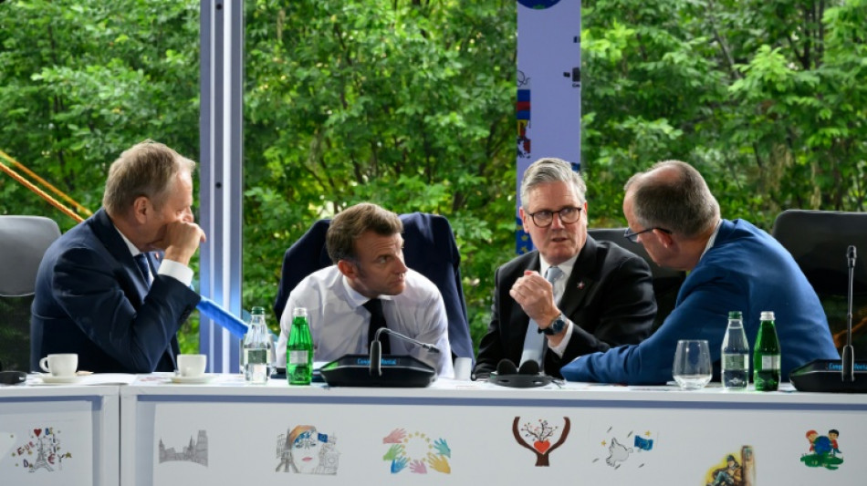 Macron: Europa erw&auml;gt neue Sanktionen gegen Russland in Abstimmung mit USA