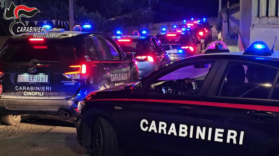 ++ Maxi blitz carabinieri contro la 'ndrangheta, 97 arresti ++