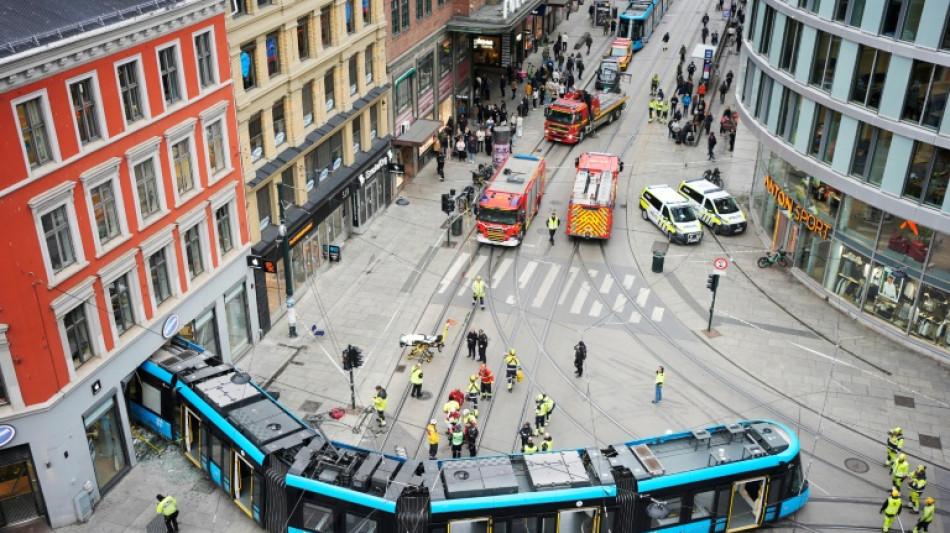 Un tramway fou finit sa course dans un magasin &agrave; Oslo