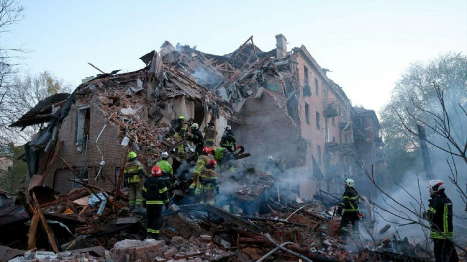  Acht Tote bei stundenlangen russischen Angriffen auf ukrainische Stadt Dnipro 