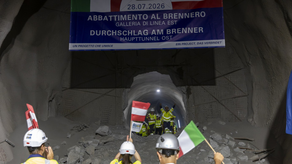  Tunnel del Brennero, scavo austriaco si congiunge a quello italiano 