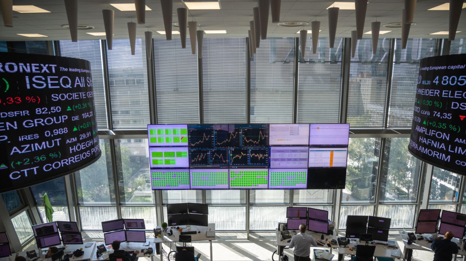  Borsa: l'Europa ai massimi, Madrid +1,31% 