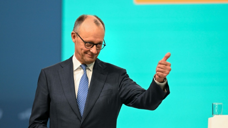  CDU-Parteitag best&auml;tigt Merz mit 91,2 Prozent als Vorsitzenden 