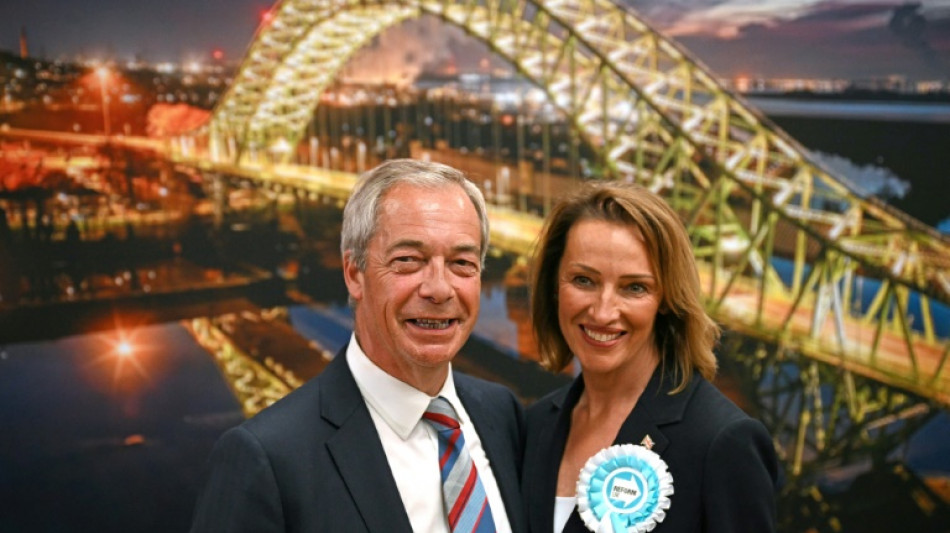 L'extr&ecirc;me droite britannique remporte une &eacute;lection partielle, un revers pour Starmer