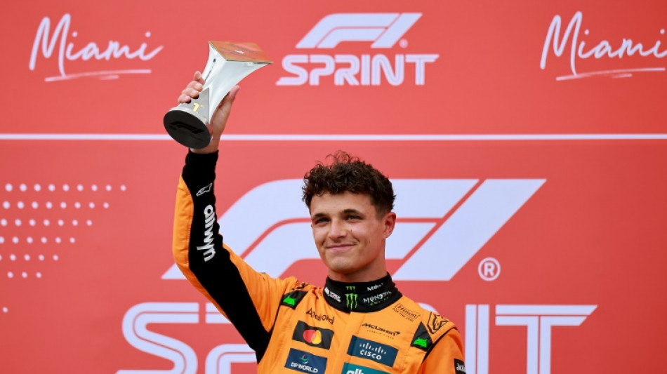 Norris wins wild and wet Miami GP sprint race