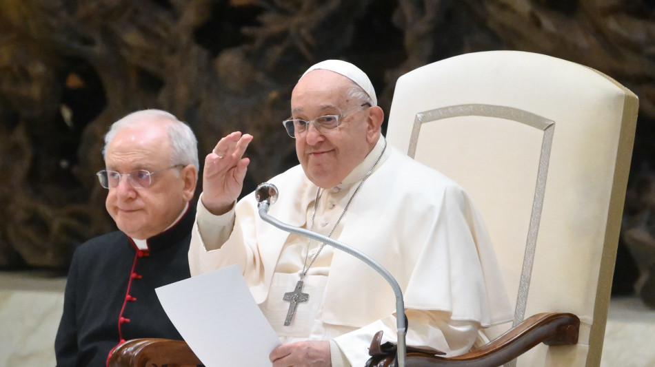 Il Papa, 'due popoli due Stati &egrave; l'unica soluzione'