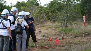 Quand les militaires ukrainiens se forment au d&eacute;minage au Cambodge