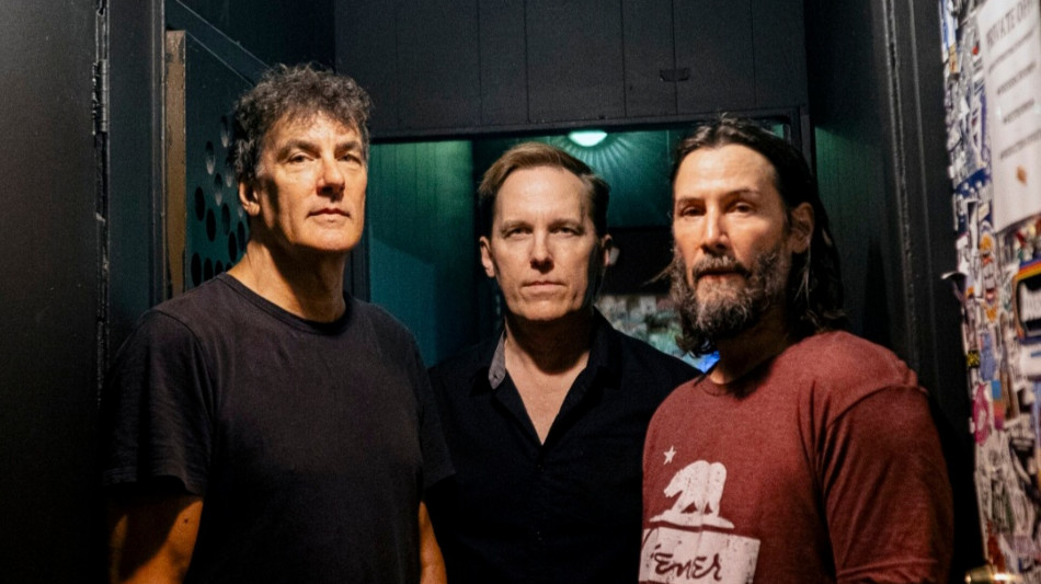  A Roma i Dogstar, la band con l'attore Keanu Reeves al basso 
