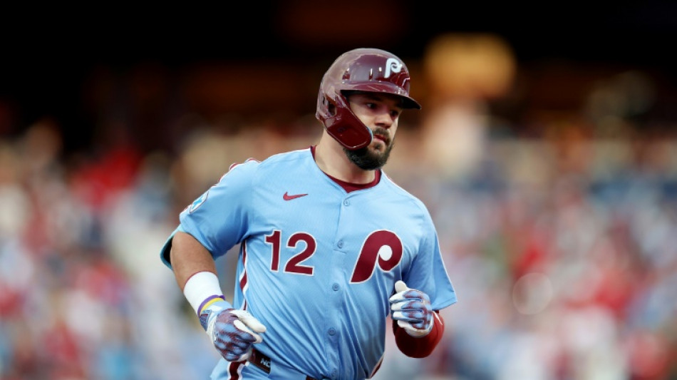 Schwarber hits historic four homers but misses rare shot at five