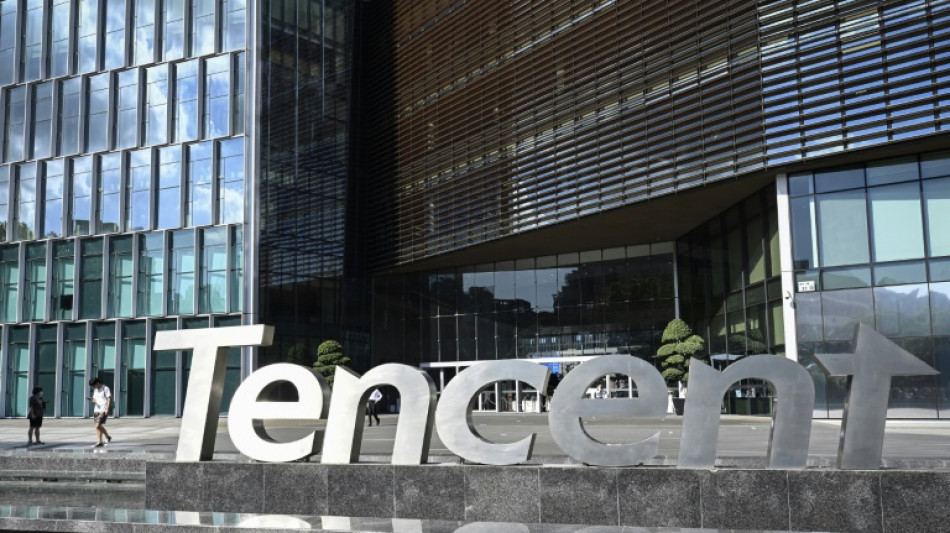 Chinesischer Internetriese Tencent erzielt schw&auml;chsten Jahresgewinn seit 2019