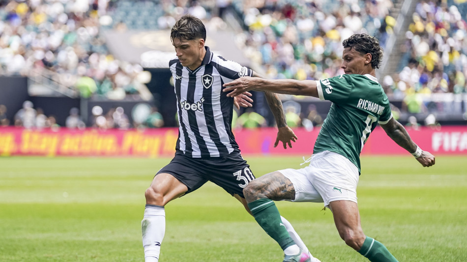 Mondiale club: 1-0 al Botafogo, il Palmeiras ai quarti