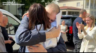 Tikhanovskaya, 'gioia per mio marito libero, grazie a Usa-Ue'