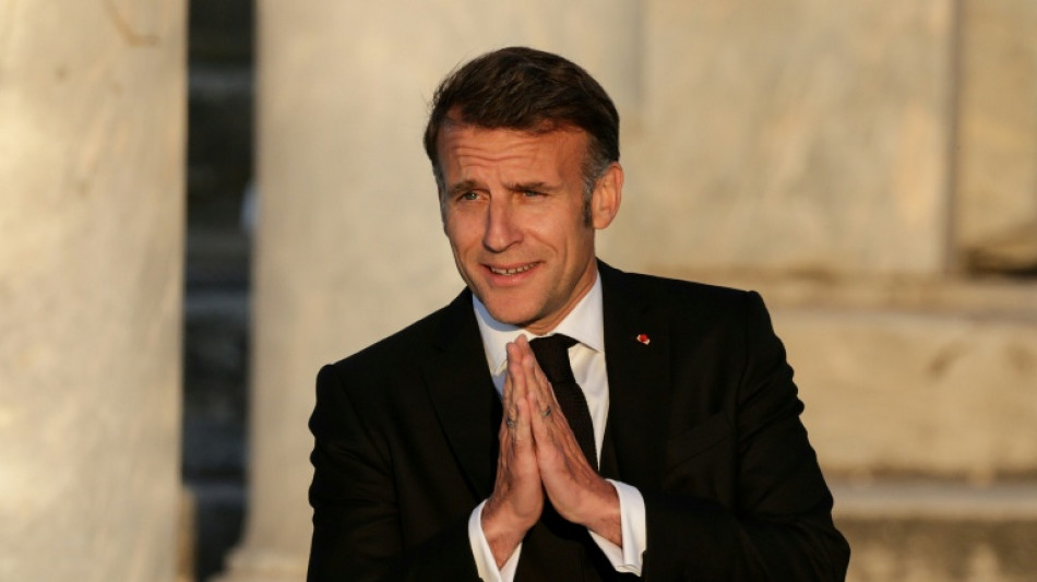  A Ath&egrave;nes, Macron d&eacute;fend le "moment europ&eacute;en" face &agrave; l'opposition "farouche" de Trump, Poutine et Xi 