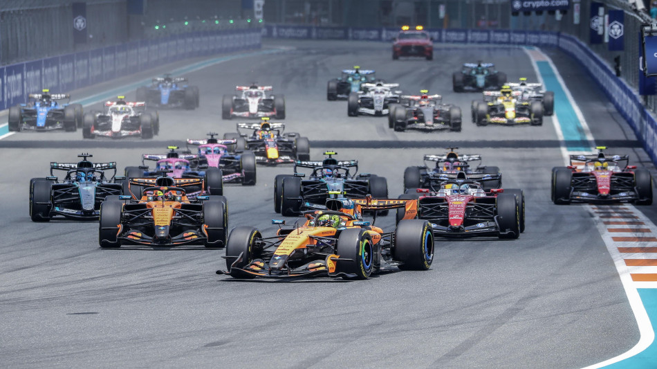  F1: Miami; Mercedes Antonelli in pole, terza la Ferrari di Leclerc 