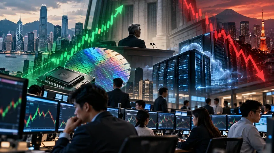  Asian equities diverge after mixed technology earnings and Fed rate decision 