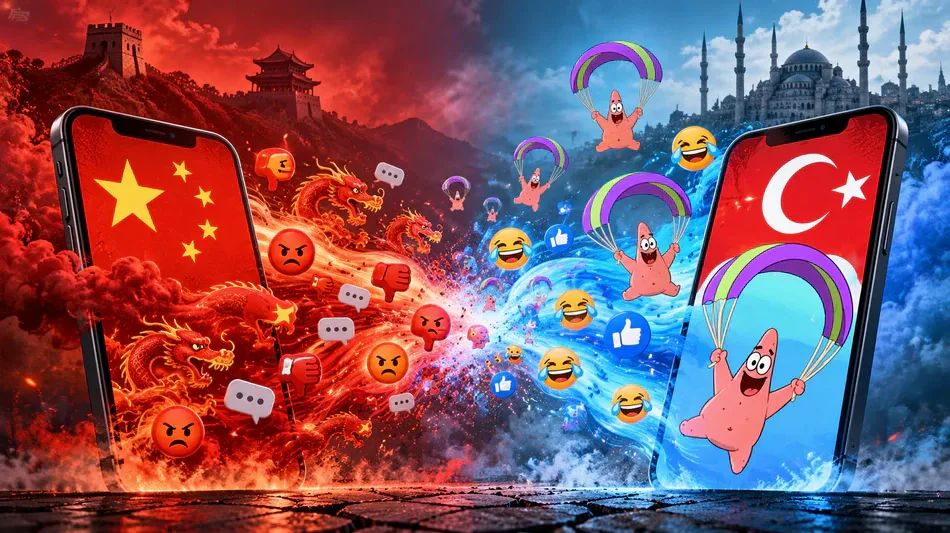 Memes l&ouml;sen internationalen Schlagabtausch auf X aus 