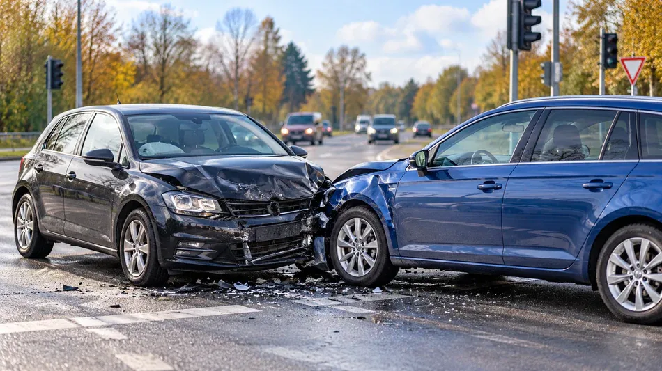  Drei Leichtverletzte bei Zusammensto&szlig; auf der B75 