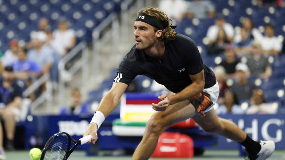 Us Open: Tsitsipas fuori, battuto dal tedesco Altmaier