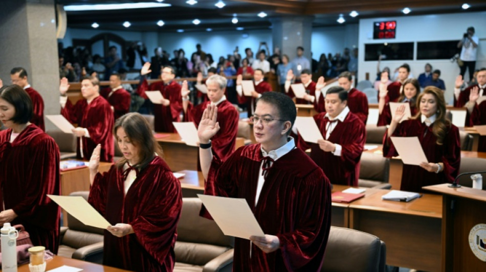  Philippine Senate trial to decide VP Duterte's political future 