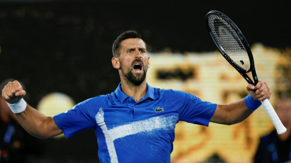 Open d'Australie: Djokovic file en huiti&egrave;mes, Humbert victorieux de Fils sur abandon