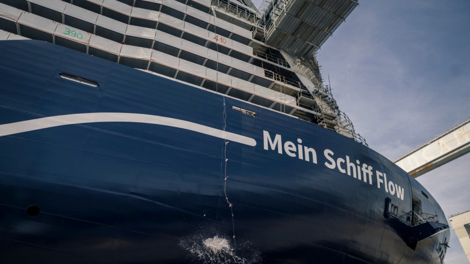 Fincantieri, varata "Mein Schiff Flow", poco impatto ambientale