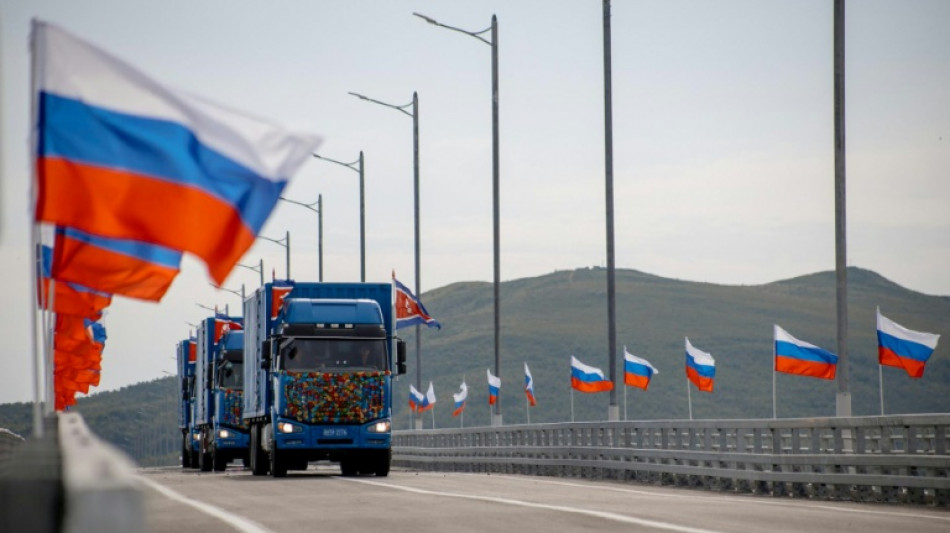  La Russie et la Cor&eacute;e du Nord inaugurent leur premi&egrave;re liaison routi&egrave;re 