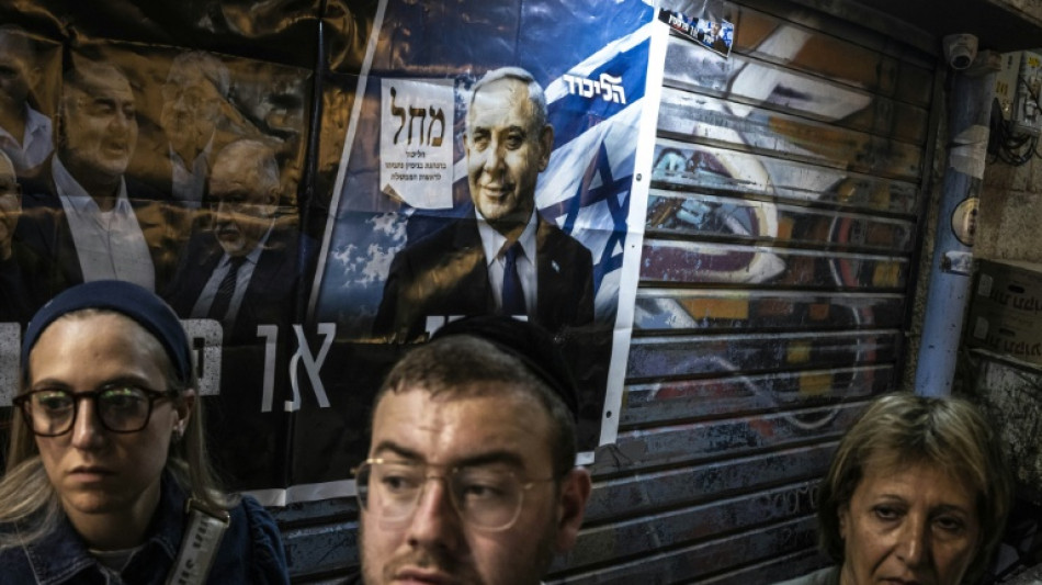  Netanyahu et ses rivaux s'&eacute;charpent sur l'Iran dans les derni&egrave;res heures de campagne 