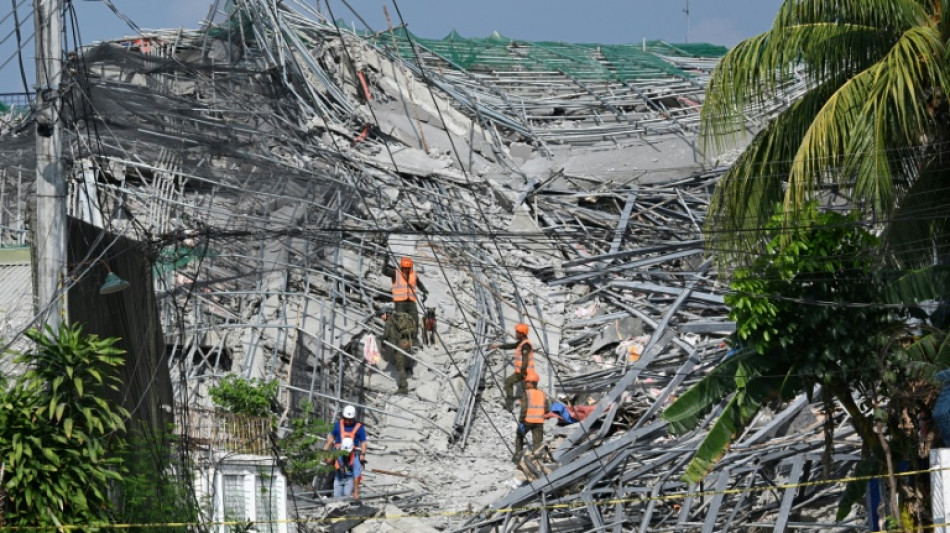  Philippines: quatre morts et une quinzaine de disparus apr&egrave;s l'effondrement d'un chantier 