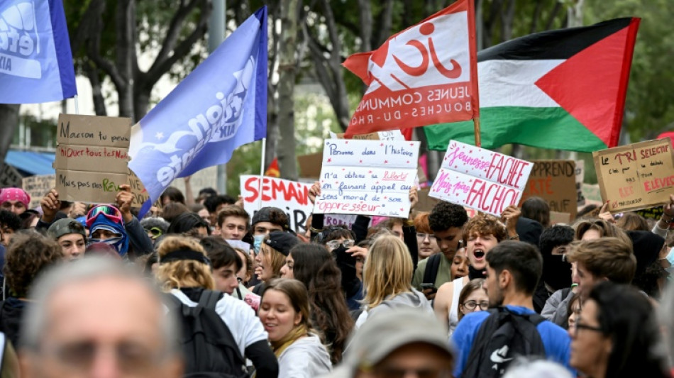  Protestos estudantis, s&iacute;mbolo do mal-estar em uma Fran&ccedil;a endividada 