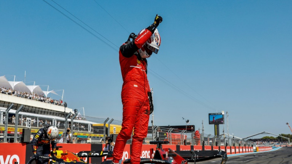 Leclerc on pole ahead of Verstappen for French Grand Prix