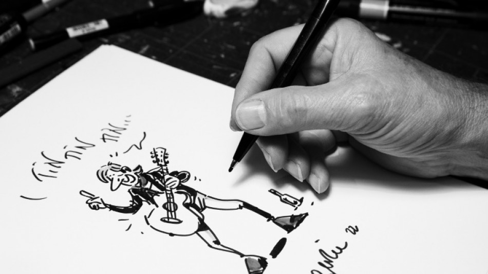 "Gal&egrave;res, pannes de mobylette"... quand Frank Margerin croque Renaud