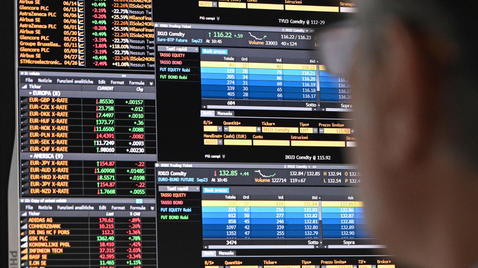  Borsa: l'Europa in avvio &egrave; positiva, lente sulla Bce 