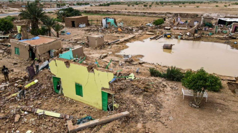 "Apocalypse": d&eacute;solation dans un village soudanais touch&eacute; par des inondations
