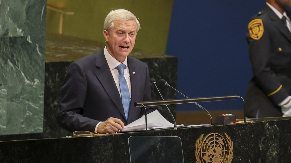  Il cileno Kast critica l'Onu nel suo primo discorso al dibattito dell'Assemblea 