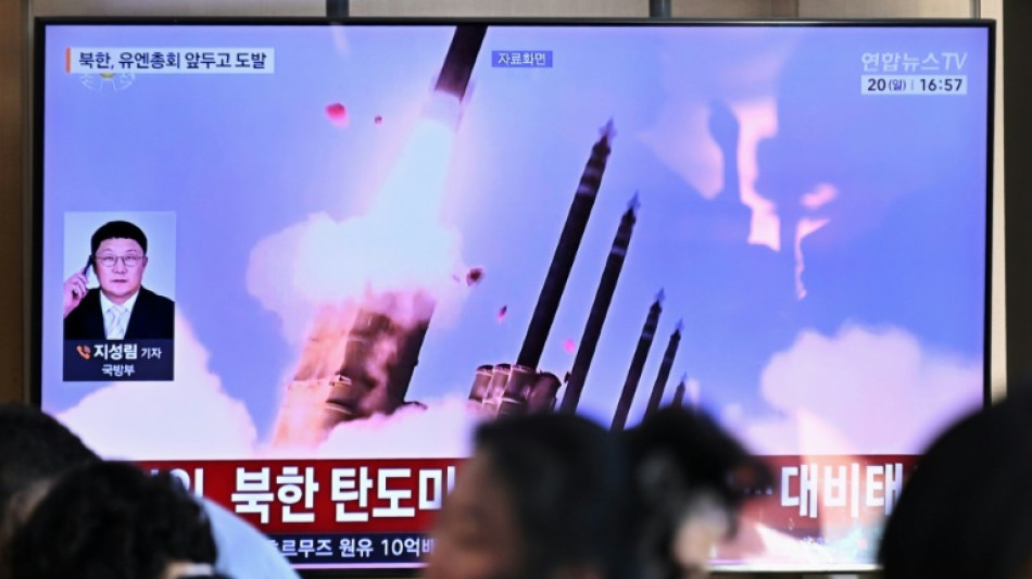  La Cor&eacute;e du Nord tire deux missiles dans la mer du Japon 